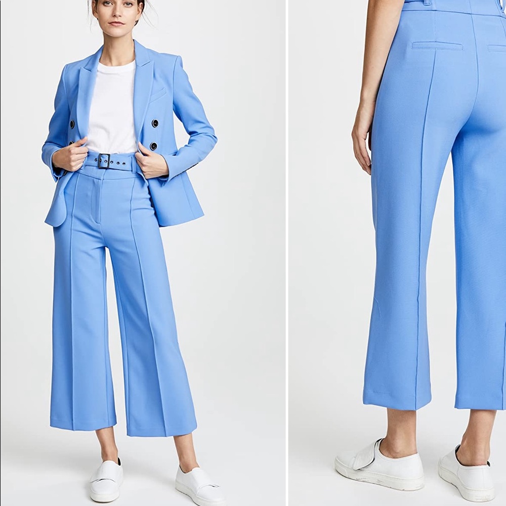 Veronica Beard Lyla Cropped Ankle Pants